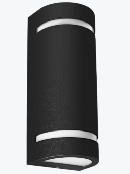 Фасадный светильник max.2x35W GU10 IP44 75x95x238mm черный PL-13282P PANLIGHT