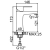 Смеситель для умывальника Zerix 811 