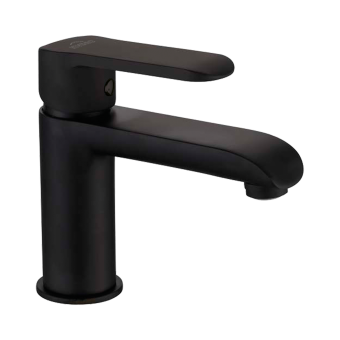 Смеситель для умывальника SIROS BLACK, Invena, Польша