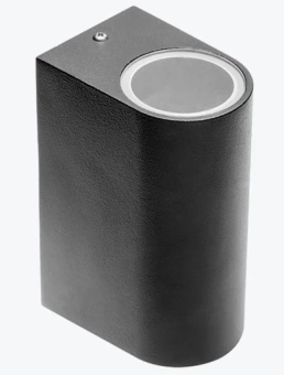 Фасадный светильник max.2x35W GU10 IP54 92x150mm черный PL-12672P PANLIGHT