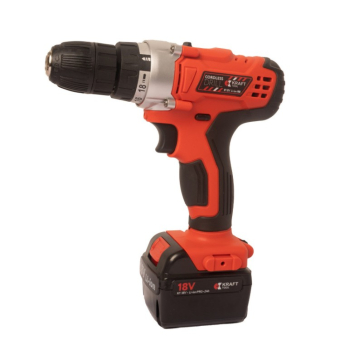 Шуруповерт на аккумуляторе 18 В, 2 Ач, Master KraftTool