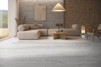 Керамогранит BrantWood Light Grey 19.8x119.8cm Cersanit UA Украина