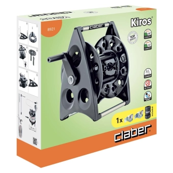 Катушка для шланга ''KIROS'', Claber 40m x 1/2"