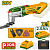 Многофункциональный аккумуляторный реноватор 20V 5000-20000rpm+1bat JDMUP5023 JADEVER