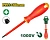 Отвертка изолированная для электротехнических работ 1000V Phillips (+) PH1; 80мм; Jadever