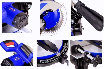 Высококачественная торцовочная пила 1800W, 4700rpm, Ø255mm, Sali 3255P