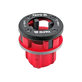 Клупп трубный, головка для метчика с кликером Yato 3/8"