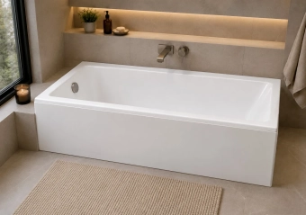 Прямоугольная ванна Exen 150x70x56cm Quantra Польша