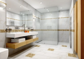 Плитка напольная ATEM CALACATTA GOLD WM 300X300мм Белый PEI 4