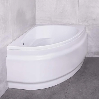 ВАННА JOANNA NEW 1500Х950 ПРАВАЯ АСИММЕТРИЧНАЯ С ПАНЕЛЬЮ