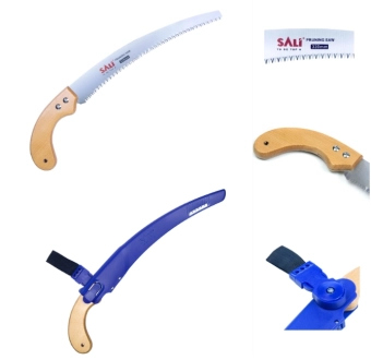 Ножовка садовая для обрезки кустов и деревьев, 330 мм, 6TPI, Sali