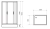 Душевая кабина BE1046 Chrom Mat 120x80cm H195 shower cab Китай