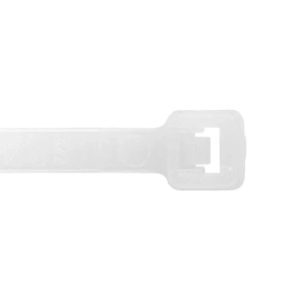 Стяжка кабельная 3,6х150мм из нейлона, белая, Lider