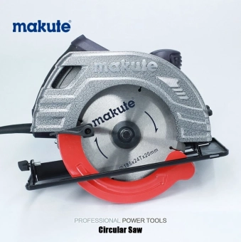 Циркулярка ручная электрическая 220V 1380W 5300об/мин 185мм, MAKUTE