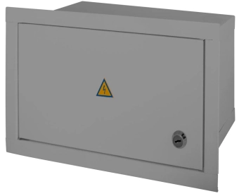 Шкаф e.mbox.stand.w.15.z металл, 15 модулей(165х303х100),встраиваемый, с замком