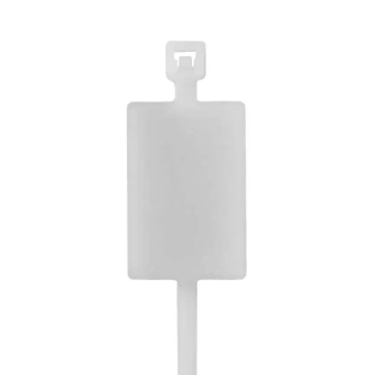 Стяжки маркировочные из нейлона, белая 2.5*100 мм