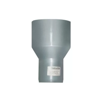 Переходник канализационный PVC (ПВХ) Ø50 на чугун, серый, Aquer
