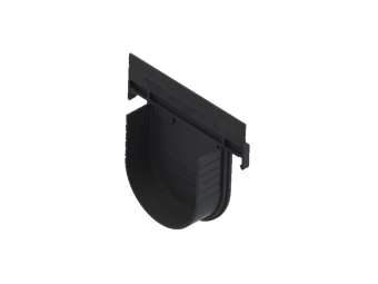Заглушка пластиковая PolyMAX BASE для лотков пластиковых Base DN100 H155/H167