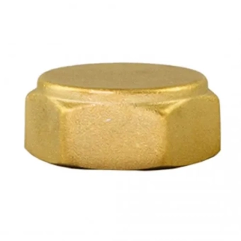 Заглушка латунная F - 1/2"