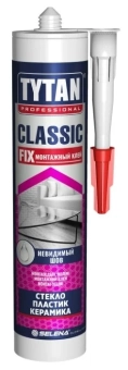 УНИВЕРСАЛЬНЫЙ МОНТАЖНЫЙ КЛЕЙ, НЕВИДИМЫЙ ШОВ 310 МЛ TYTAN "CLASSIC FIX"