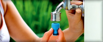 Адаптeр для быстрого соединения с внешней резьбой, Ø1/2"-5/8"  "папа" Cellfast