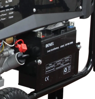 Генератор с двигателем на бензине 7500W, SALI SL7500