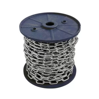 Цепь короткозвенная 4,0мм оцинкованная