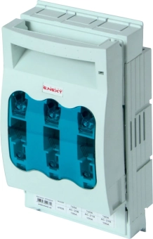 Выключатель-разъеденитель под предохранитель, габарит 00, 3 полюса, 160А