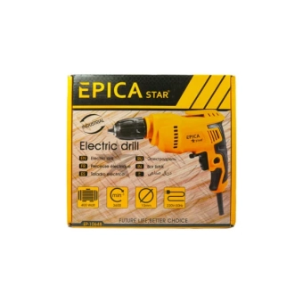 Дрель-шуруповерт электрический 400W, D10 мм, EP-10648, Epica Star