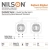 Выключатель проходной 2P черный ALEGRA NILSON