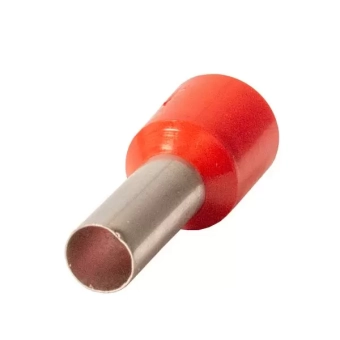 Наконечник гильза 10,0мм2 красный