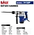 Перфоратор поршневой 1150Вт, SDS Plus 32мм, 0-920rpm, SALI 2132P