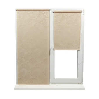 Рулонные шторы ARABESKA 1839 Бежевый 0,55×1,70 м