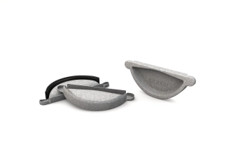 Заглушка Круглое сечение (125/87)  al-zn