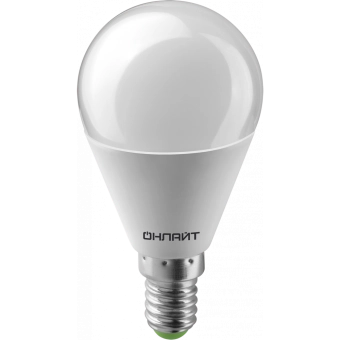 Лампа светодиодная OLL LED LED 12W E14 6500K G45 Glob ONLAIT
