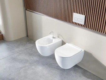 Компакты подвесные City+Cap.Duroplast Bella Slim Turkuaz Seramik Турция