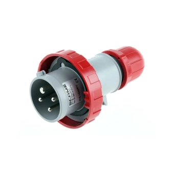 Штекер вилка  Scame 218.1636 3P+E 16 A 380 - 415 В AC IP67