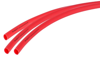 Термоусадочная трубка с клеевым слоем 9,5/3,2, 1м, красная