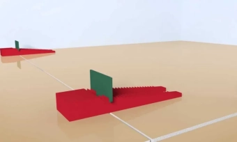 Клема (клипса, основа) для системы выравнивания плитки (СВП) 2,5мм, пластик, Wave, (100шт)