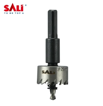 Коронка для отверстий в металле Ø30мм, быстрорежущая сталь HSS, SALI 
