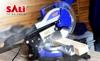 Высококачественная торцовочная пила 1800W, 4700rpm, Ø255mm, Sali 3255P