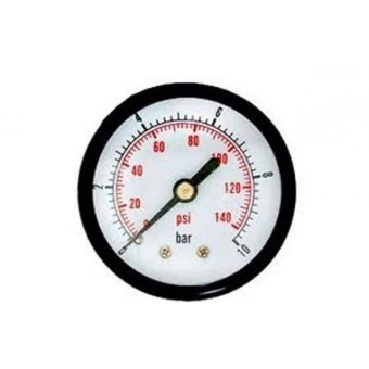 Манометр 1/4'Н. 12 бар. черный