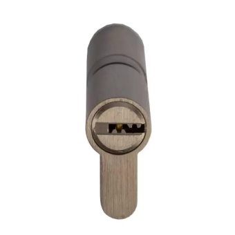 Цилиндровый механизм 85мм(40/45)серия 100,ключ-ключ,цинк,сатин-никель 5 класс