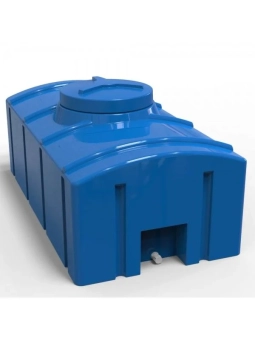 Резервуар для воды 1000 L квадратный пластик синий 177x87x61 см (0,94 м3)