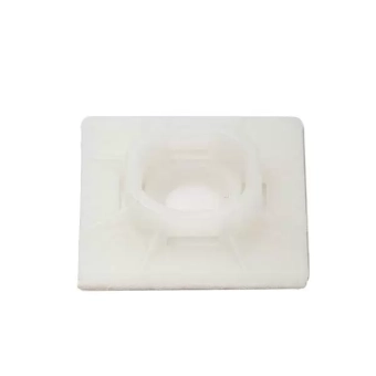 Монтажное основание 20х20 для приклеивания стяжек, белое