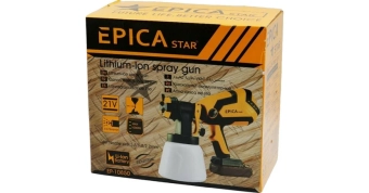 Краскопульт на аккумуляторе 21V, 0-4200rpm, 100ml, EP-10850, Epica Star