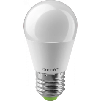 Лампа светодиодная OLL LED 15W E27 6500K G45 ONLAIT