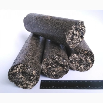 Брикет топливный ECOBIO (шелуха) -25кг