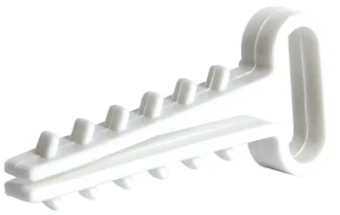 Дюбель - Елочка  (зажим) 10 mm для плоского кабеля