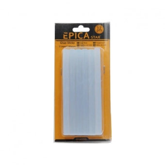 Набор клеевых стержней для термо-пистолета, 12шт, 11*150мм, EP-60298, Epica Star